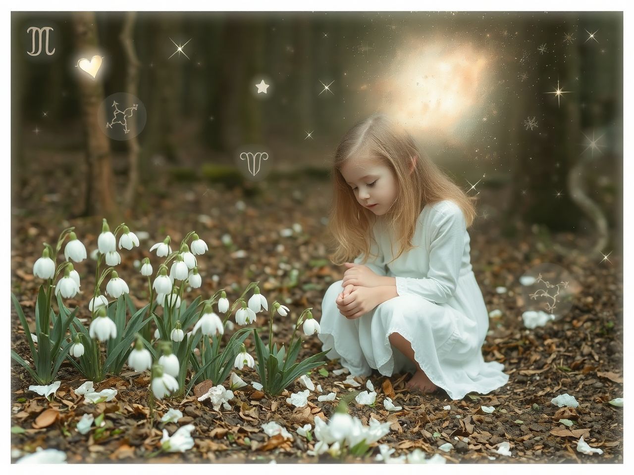 A hóvirág a tavasz első jele, reményt hozva.