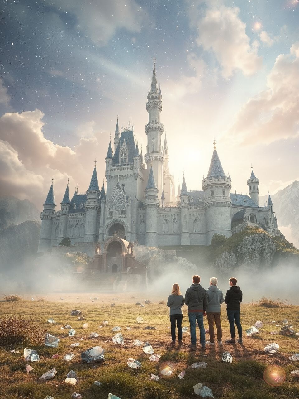 A kastélyok a családi kapcsolatok gazdagságát tükrözik.