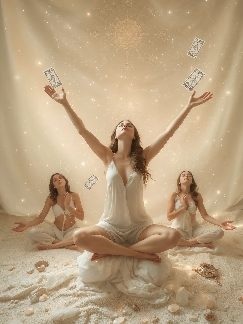 A rituálék segítik a belső béke megtalálását.