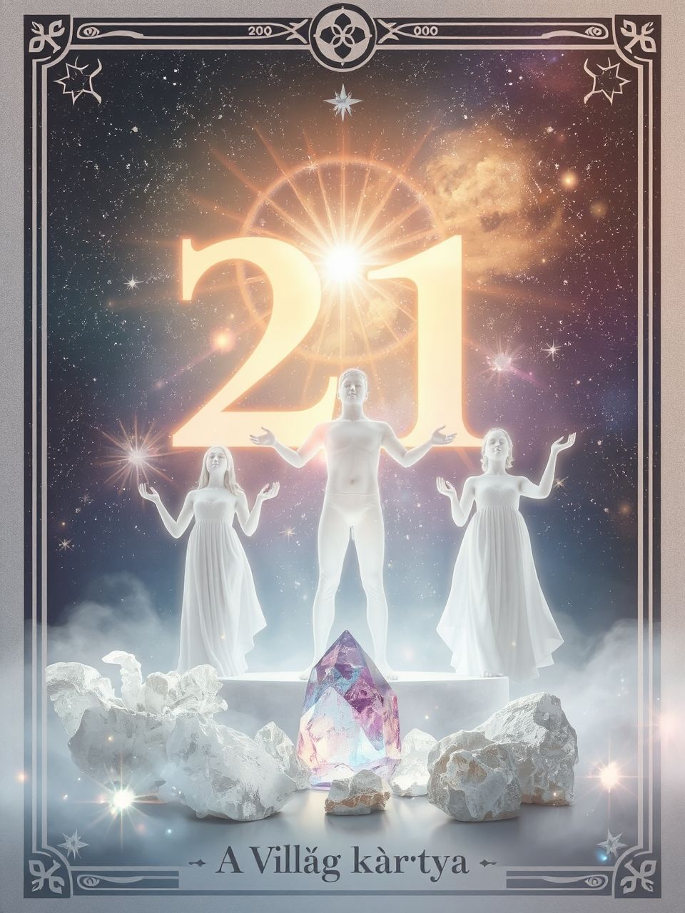 A Világ kártya a teljesség és a harmónia szimbóluma.