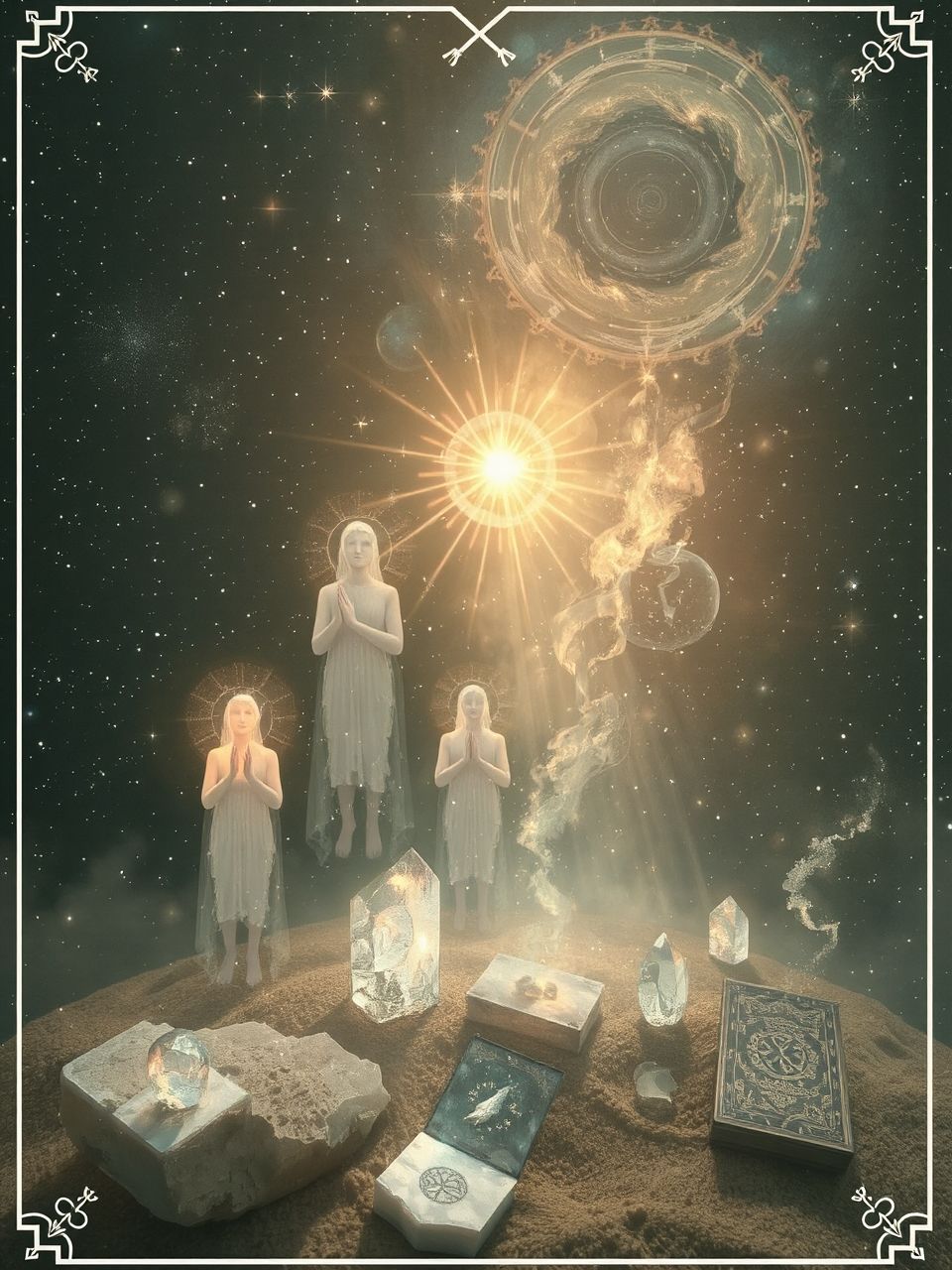 Az alkímiai tűz a spirituális átalakulás kulcsa.