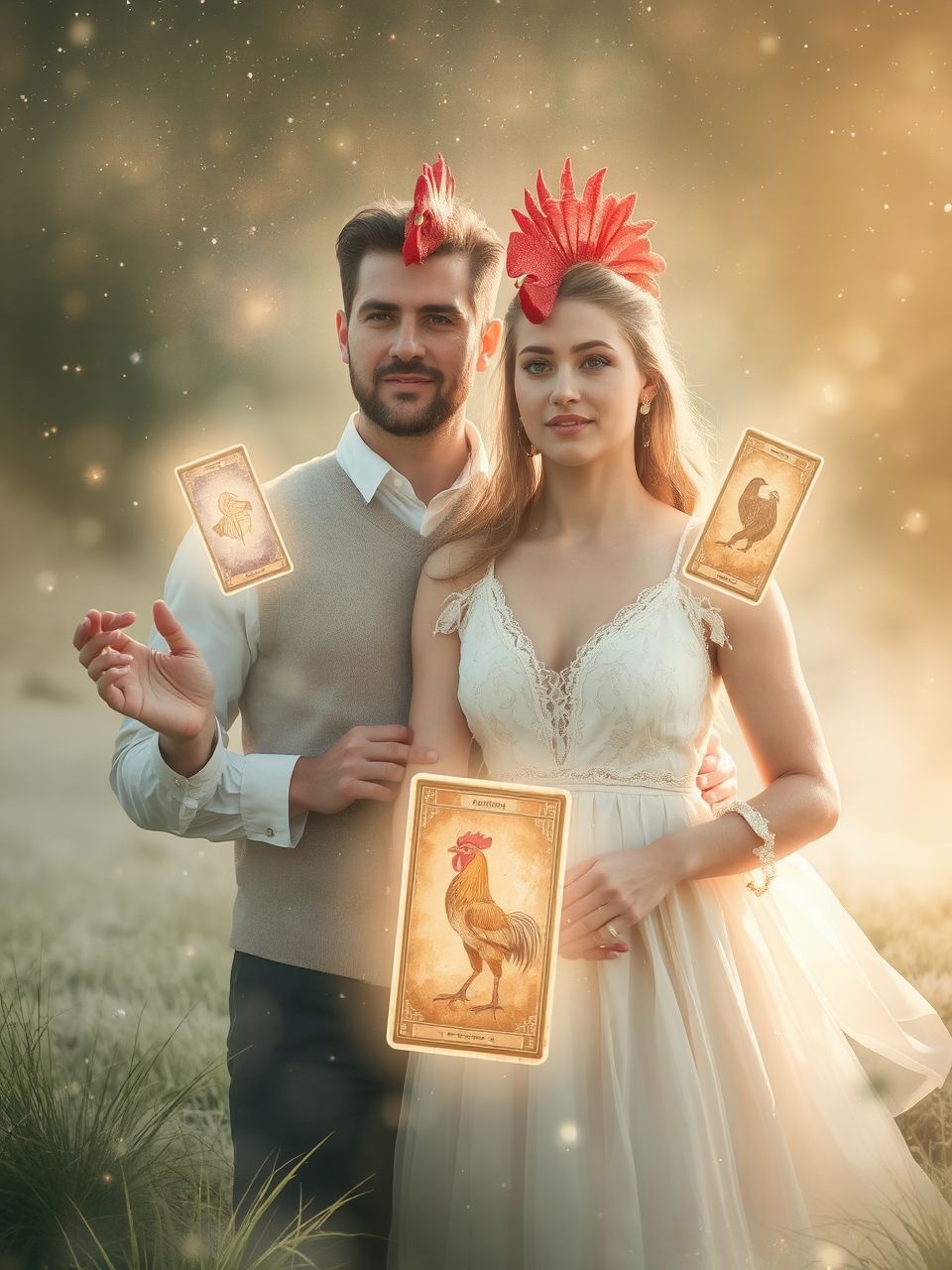 A Tűz elem fokozza a Kakas energikus természetét.