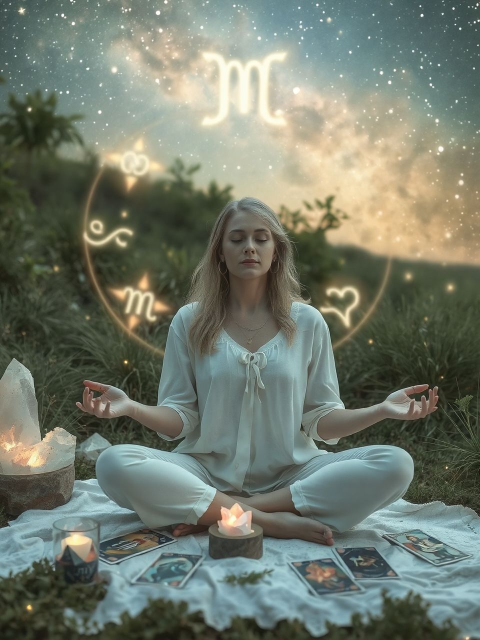 A meditáció segít a belső nyugalom fenntartásában.