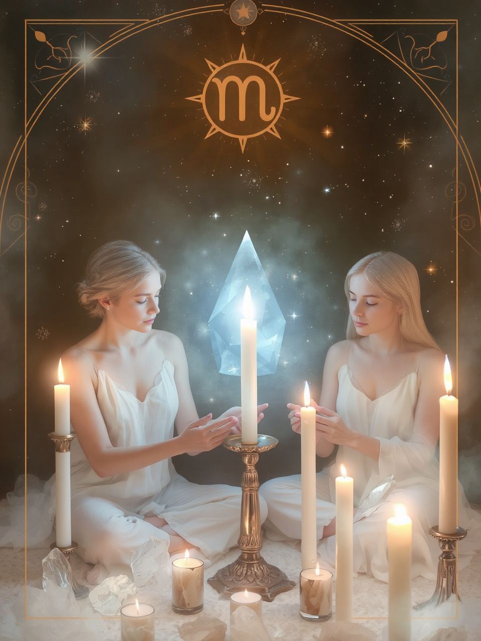 A gyertyagyújtás a meditáció és a spiritualitás kifejezése.