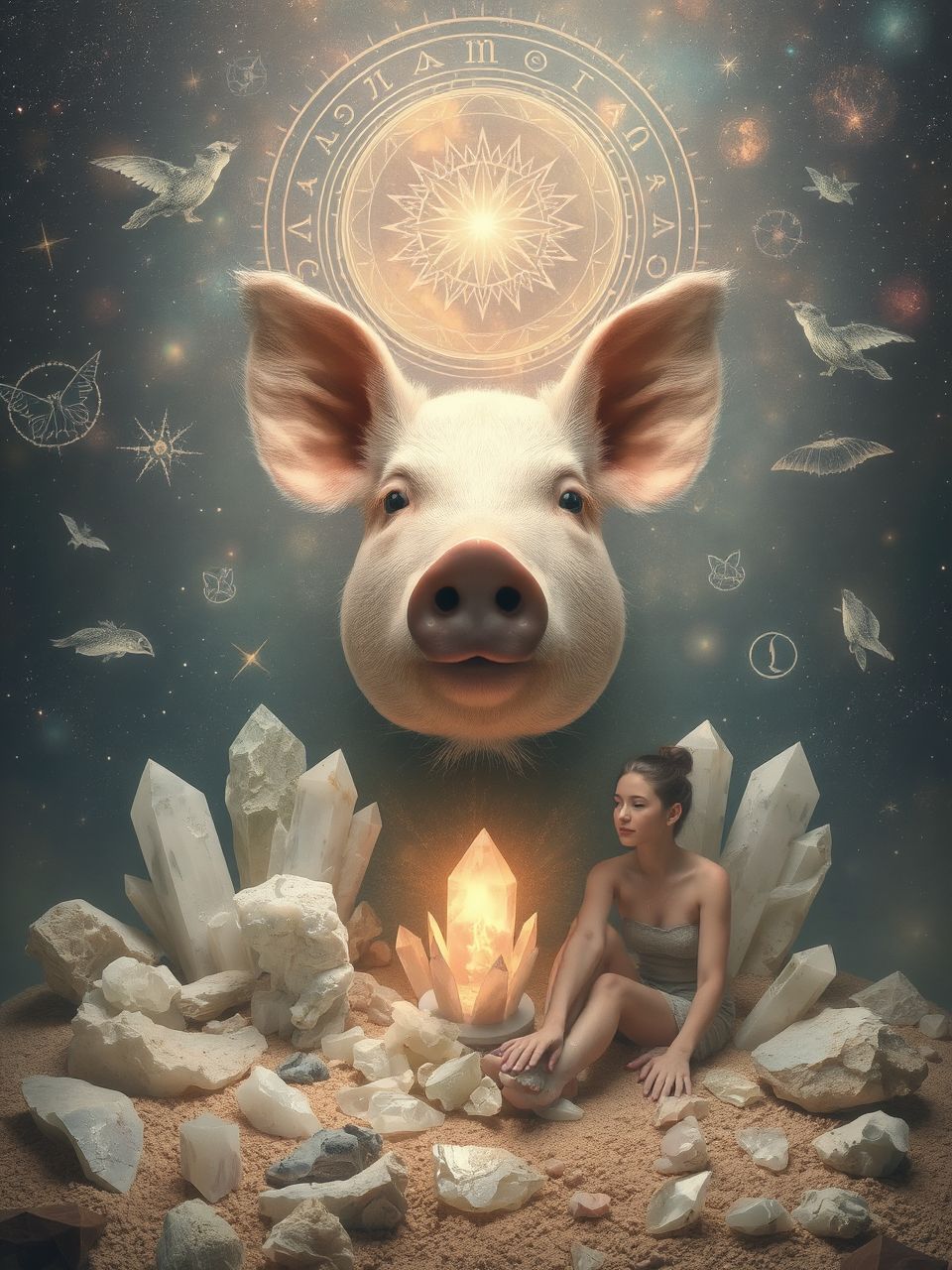 A disznófej az álmokban a bőség jele lehet.