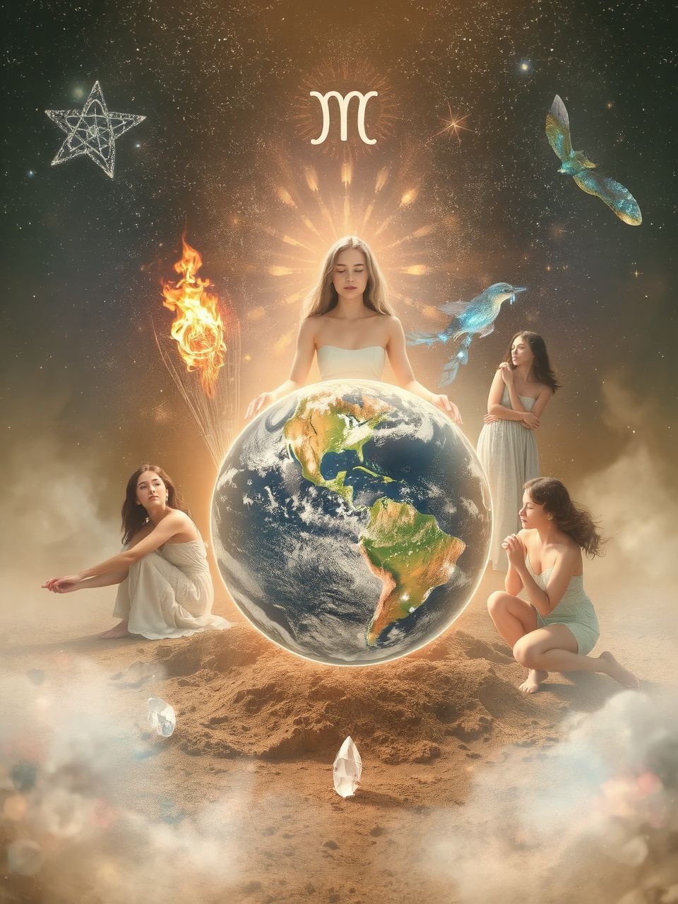 A föld és az elemek harmóniája az élet alapja.