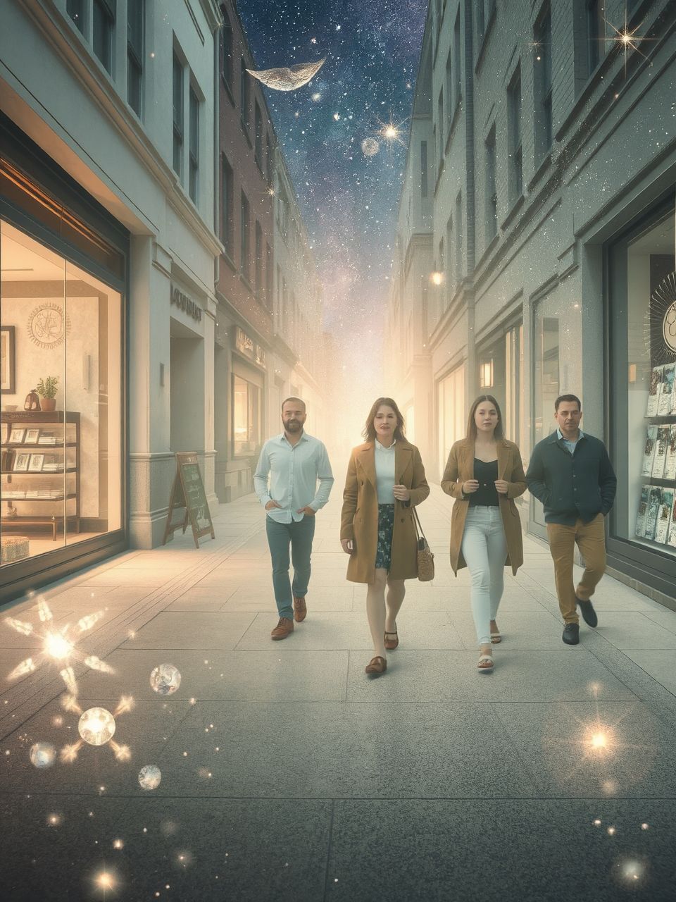 A séta során a környezetünk felfedezése új élményekhez vezet.