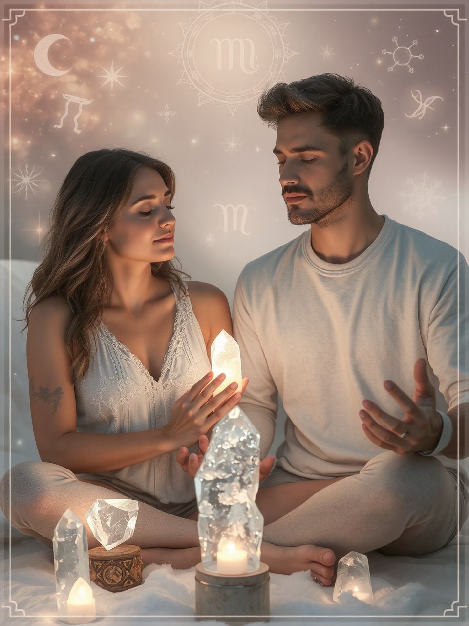 A kristályok erősítik a rituálék energiáját és hatását.