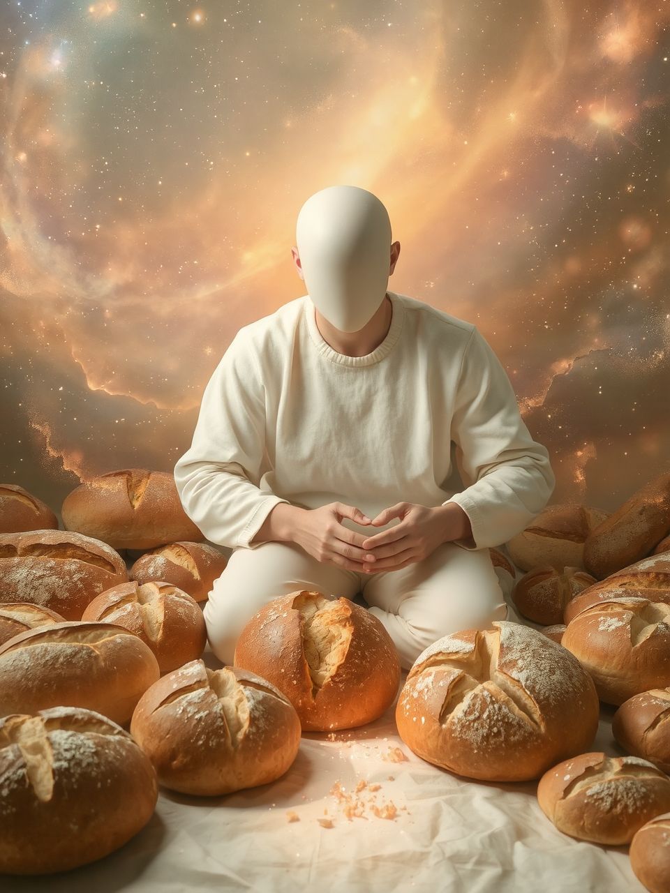 A kenyér formája az élet különböző aspektusait tükrözi.