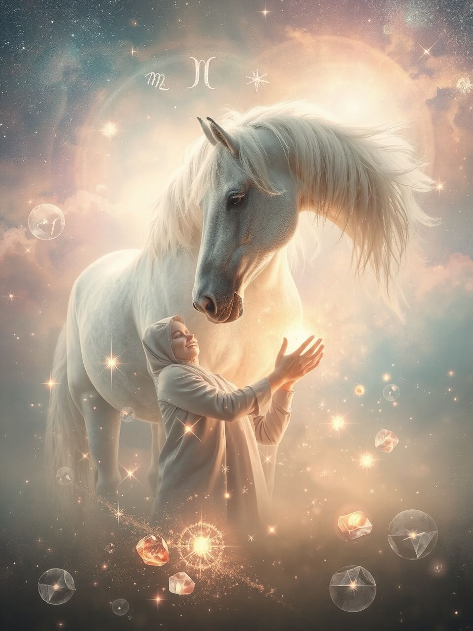 A ló színe az érzelmi állapotát tükrözi.