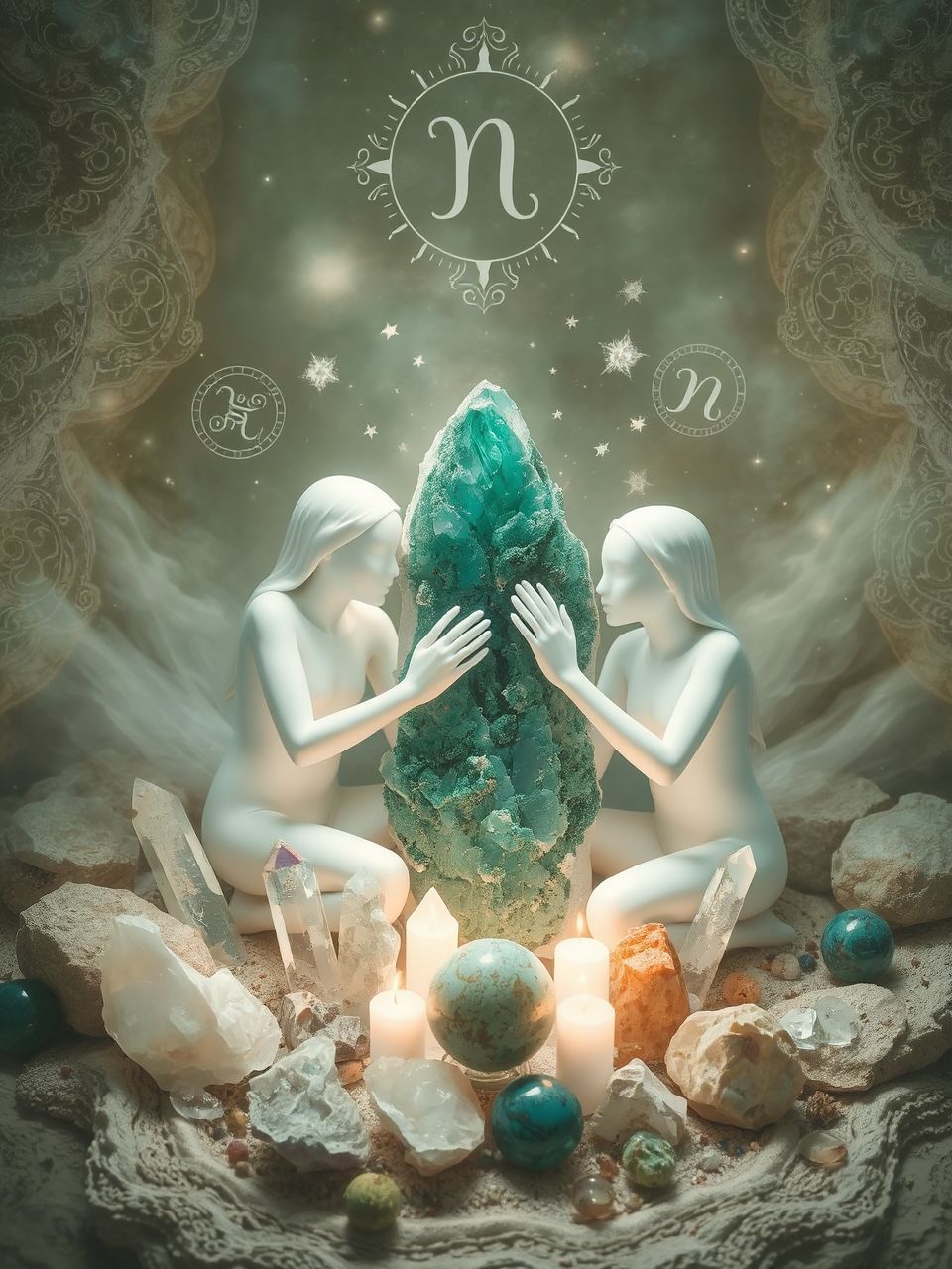 A malachit erősíti a rózsakvarc szeretetenergiáját.