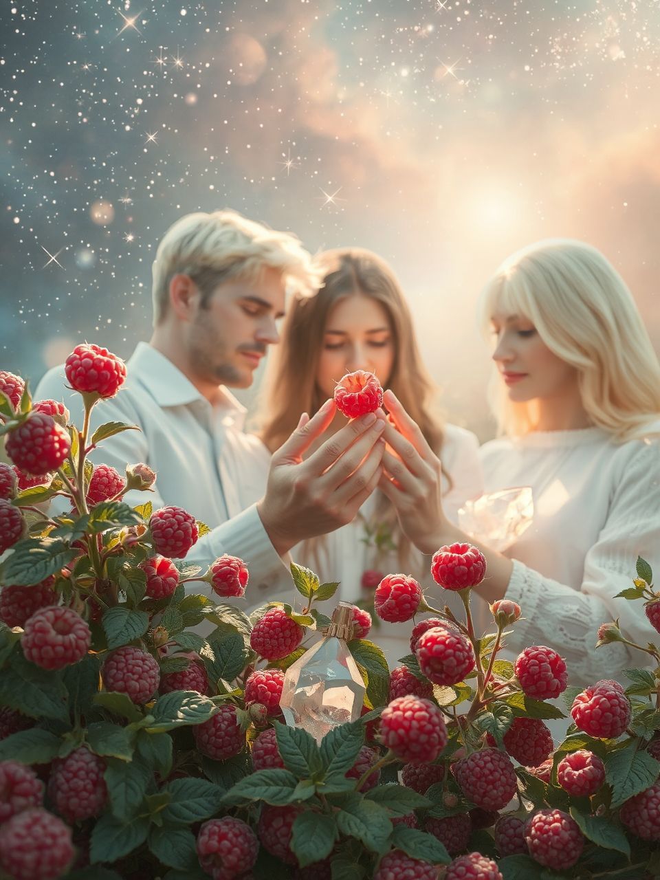 A málnabokor a termékenység és az új kezdet szimbóluma.