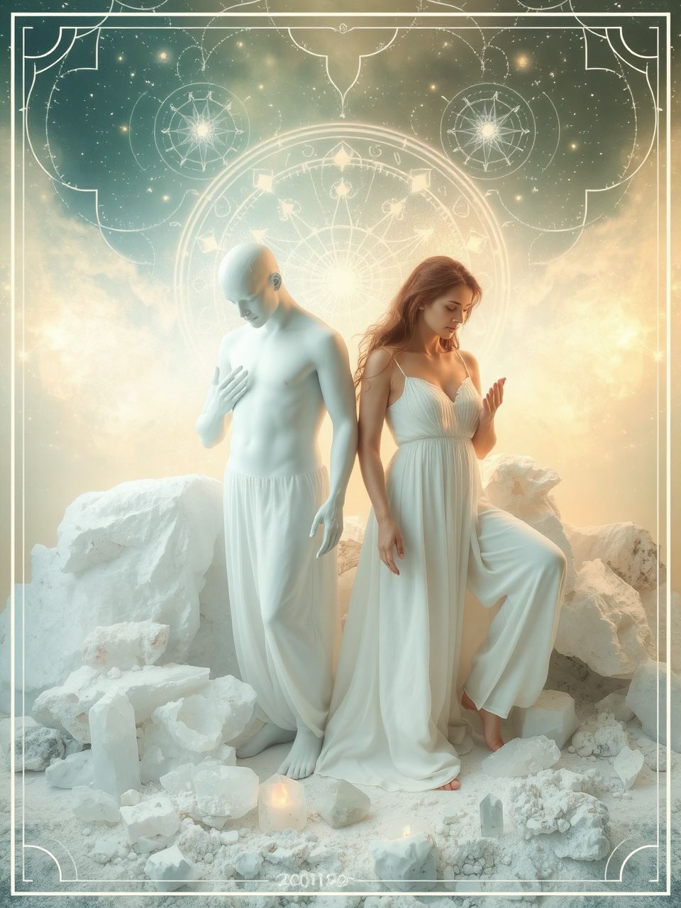 A férfi és női energia egyensúlya harmonikus kapcsolatot teremt.