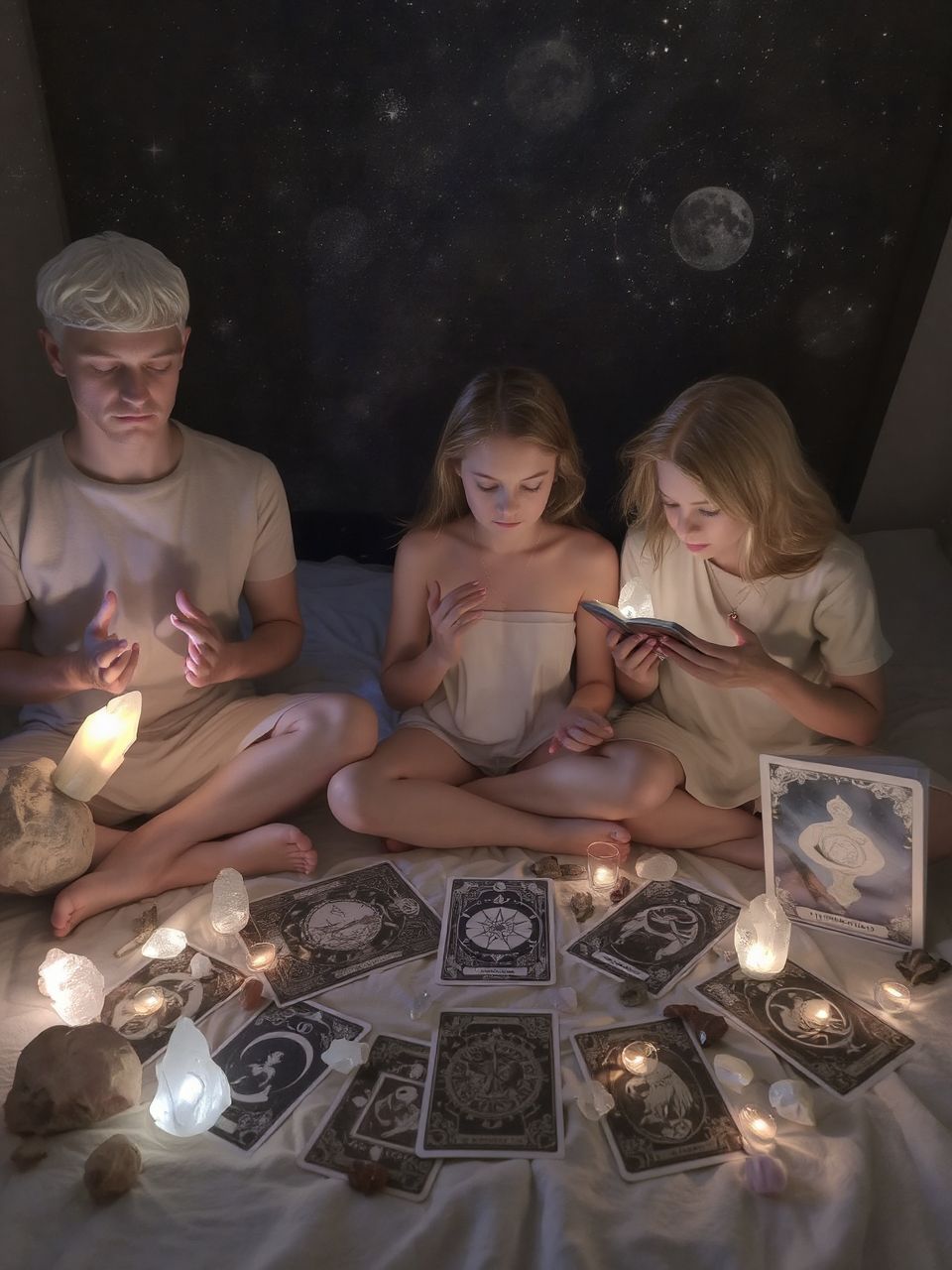 A rituálé elősegíti a tudatalatti üzenetek befogadását.