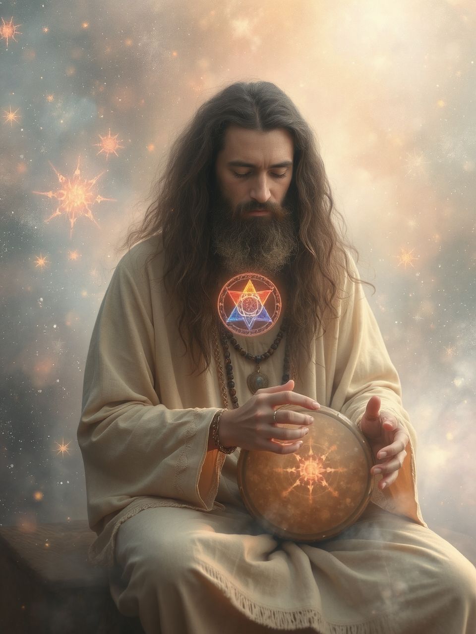 A dob ritmusa a transzállapotot mélyíti el.