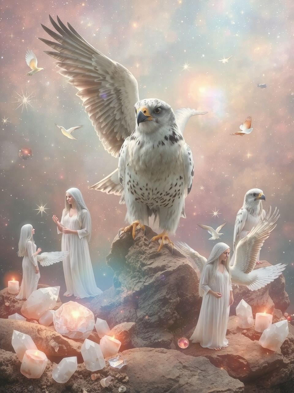 A sólyom az önállóság és a bátorság jelképe.