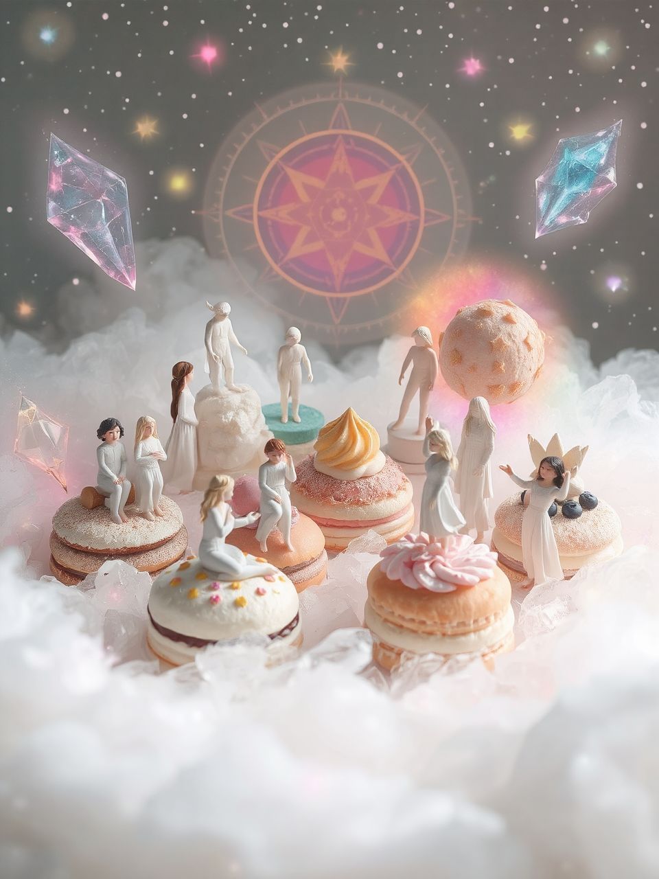 A színek fokozzák a sütemények érzelmi hatását.