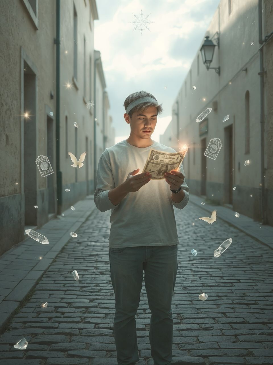 A talált pénz eltávolítja a szerencsétlen energiákat.