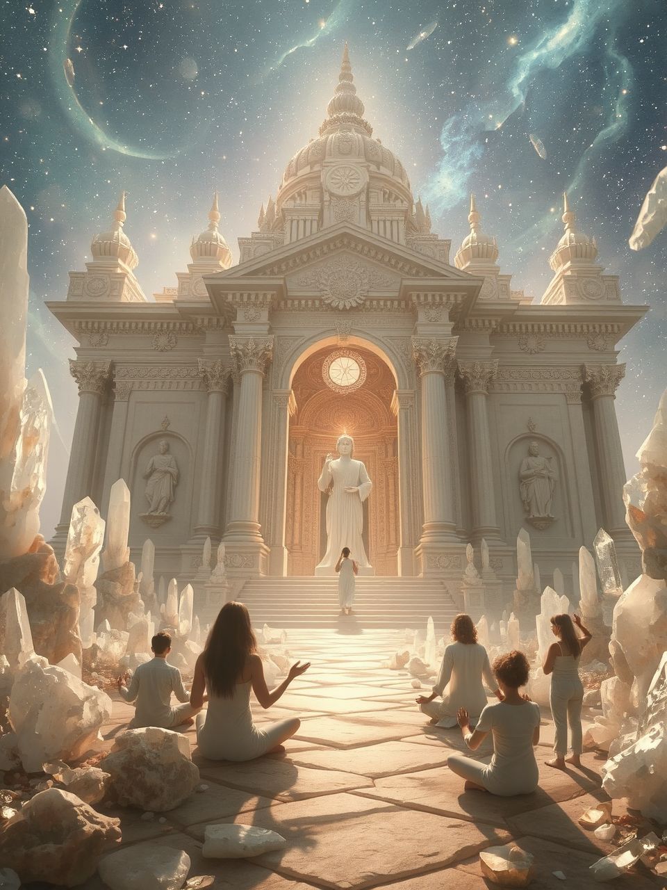 A templom architektúrája lelki utazásunk szimbóluma lehet.