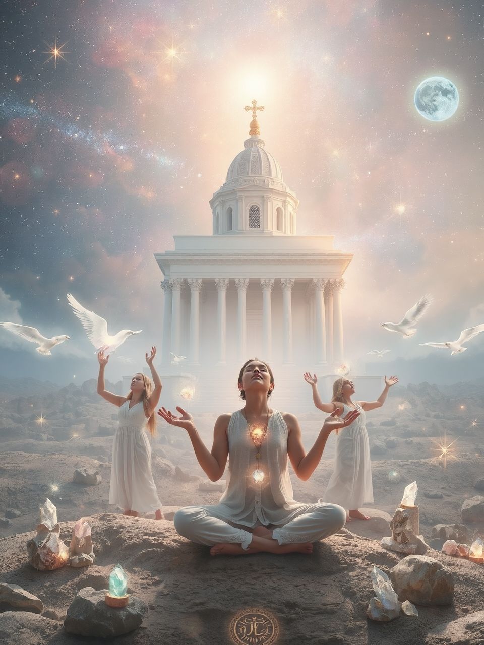 A templom az álomvilágban a spiritualitás megerősítését szimbolizálja.