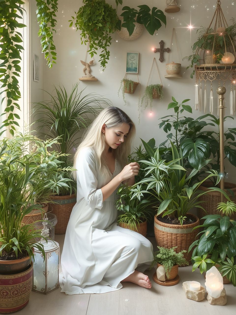 A megfigyelés segít felismerni a növények egészségi állapotát.