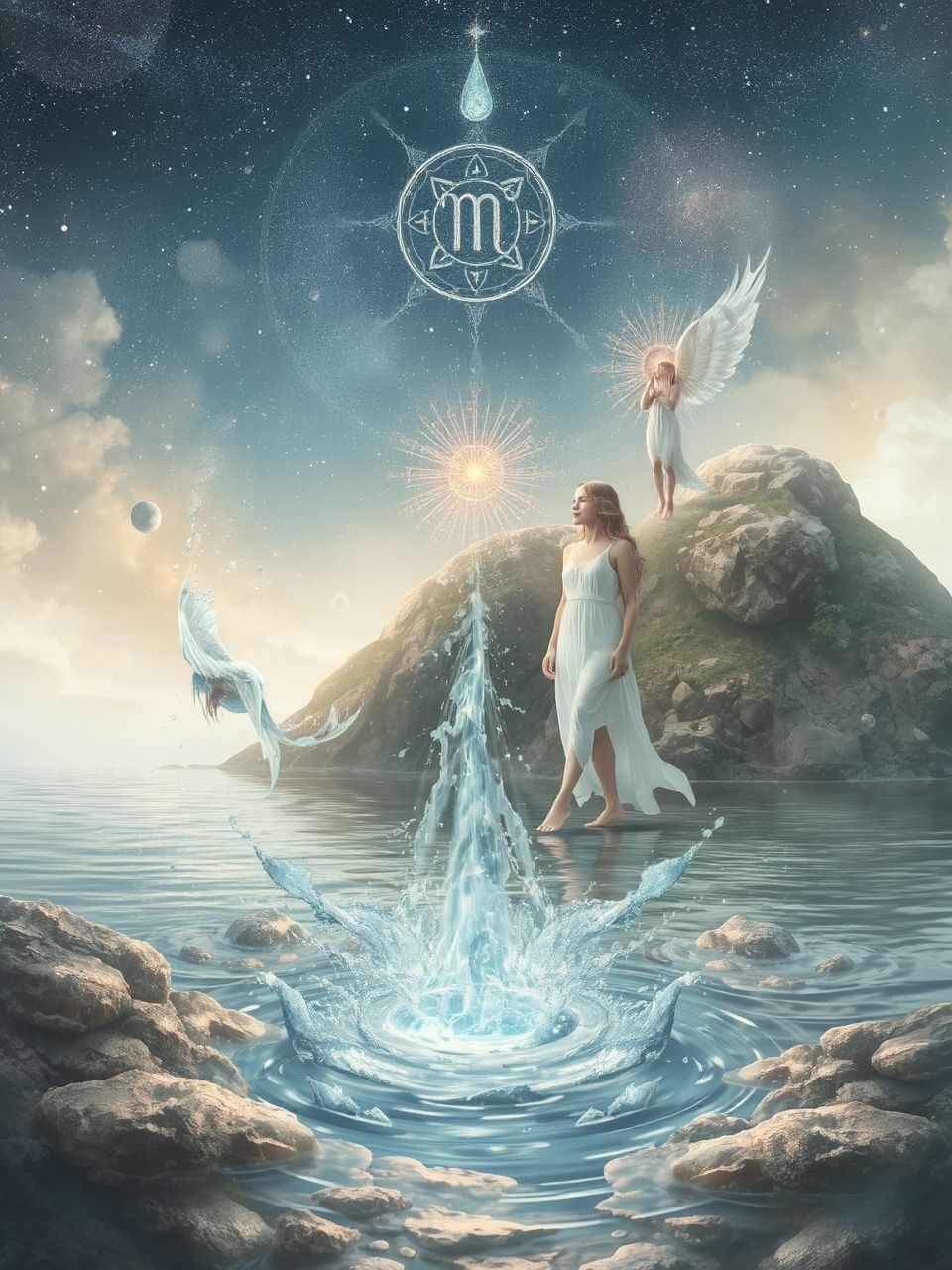 A víz álomvilágban a változás és a tisztulás szimbóluma.