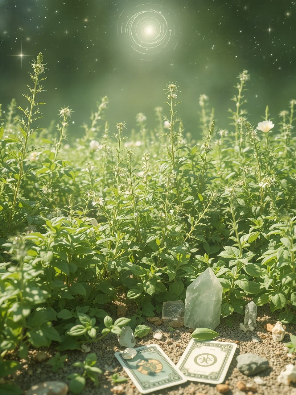 A zöld fűszerek harmonizálják a csakrák energiáját.