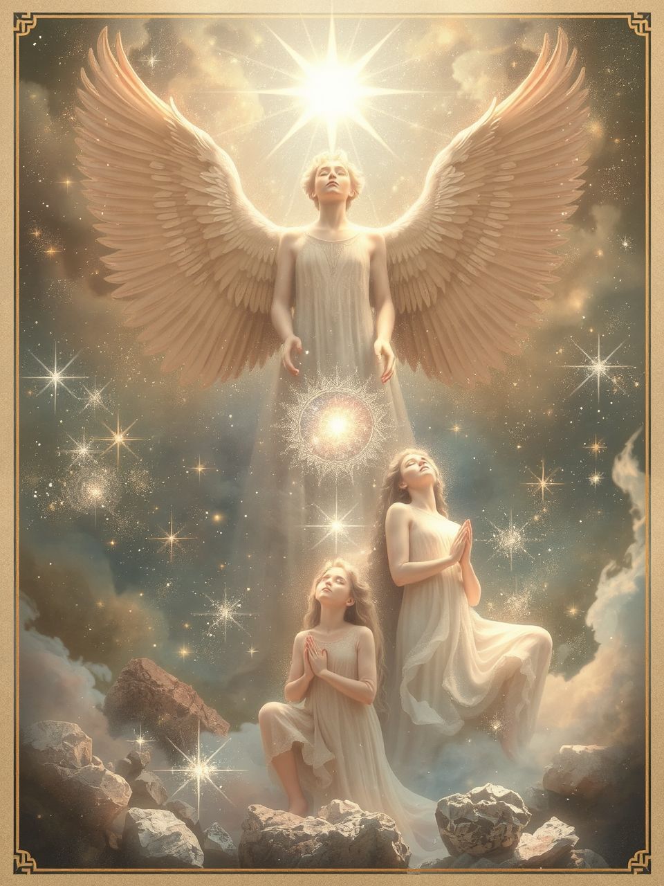 Az angyali hierarchia üzenetei az emberi fejlődést segítik.