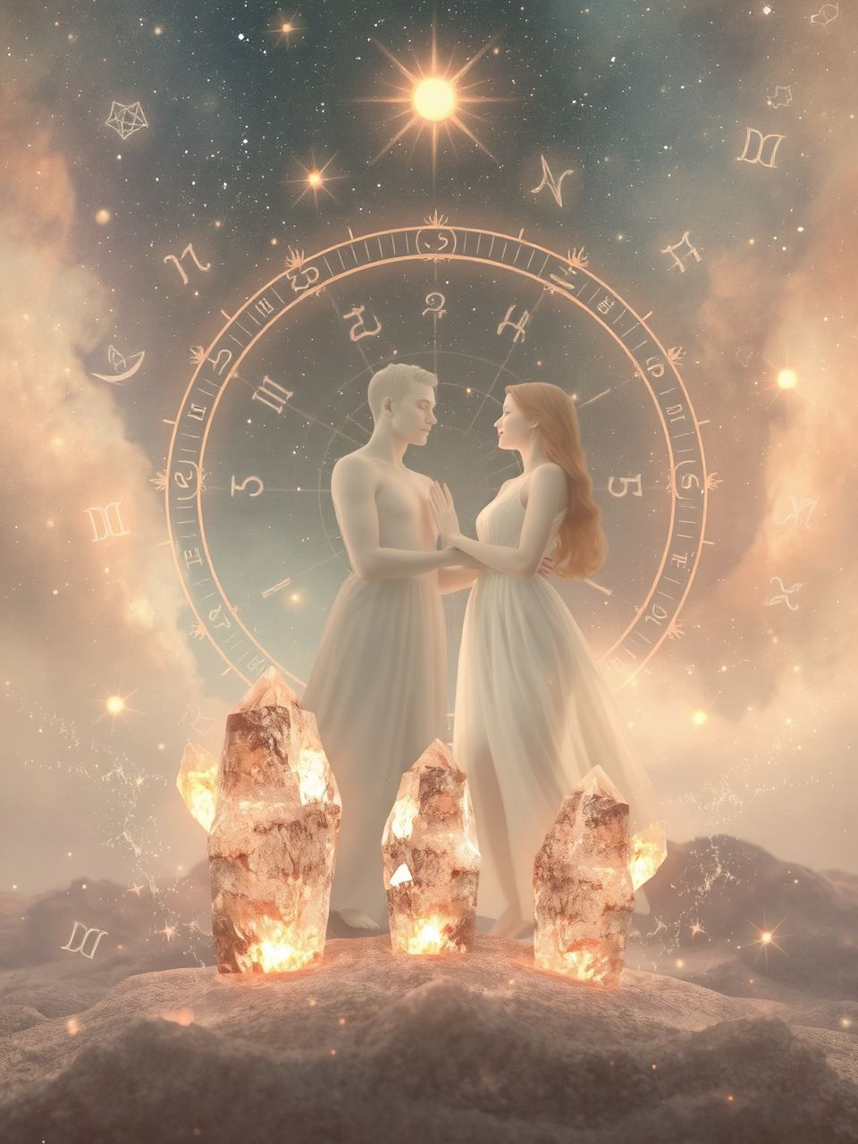 A Fehu és Inguz rúnák gazdagságot és teljességet hoznak.