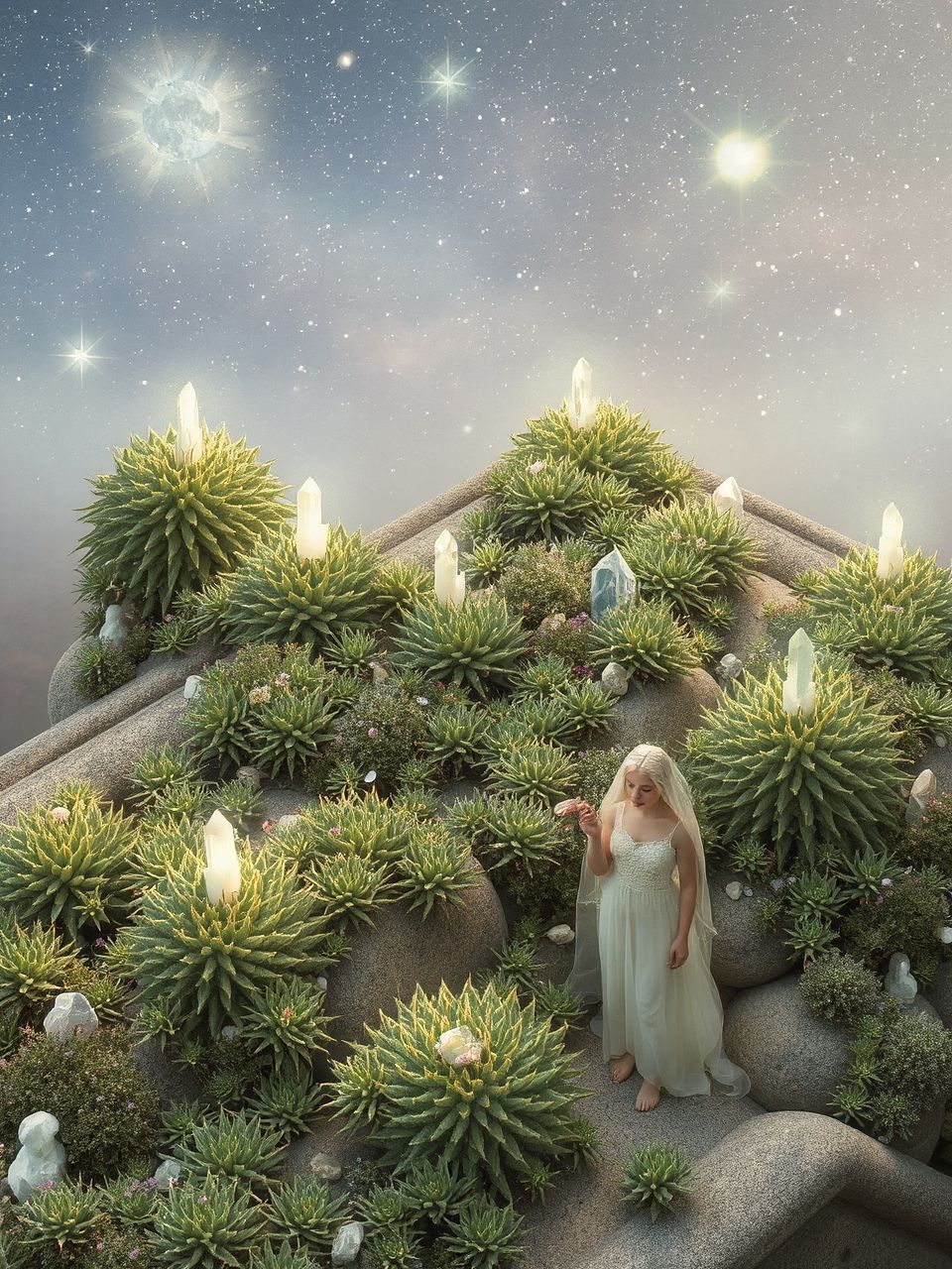 A kövirózsa védelmet nyújt a tűz ellen.