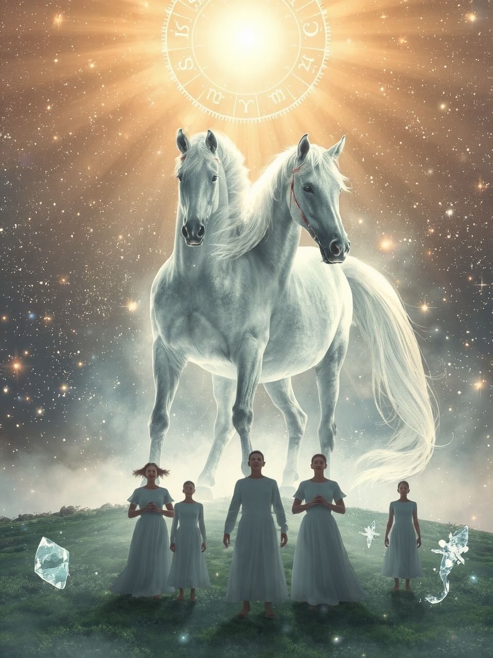 Az álmokban megjelenő lovak a belső erőt jelképezik.