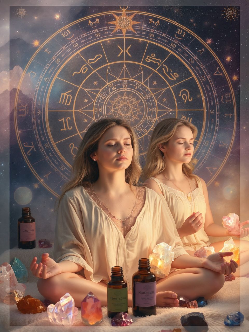 A kvarc és levendula nyugtatja a lelket és a testet.