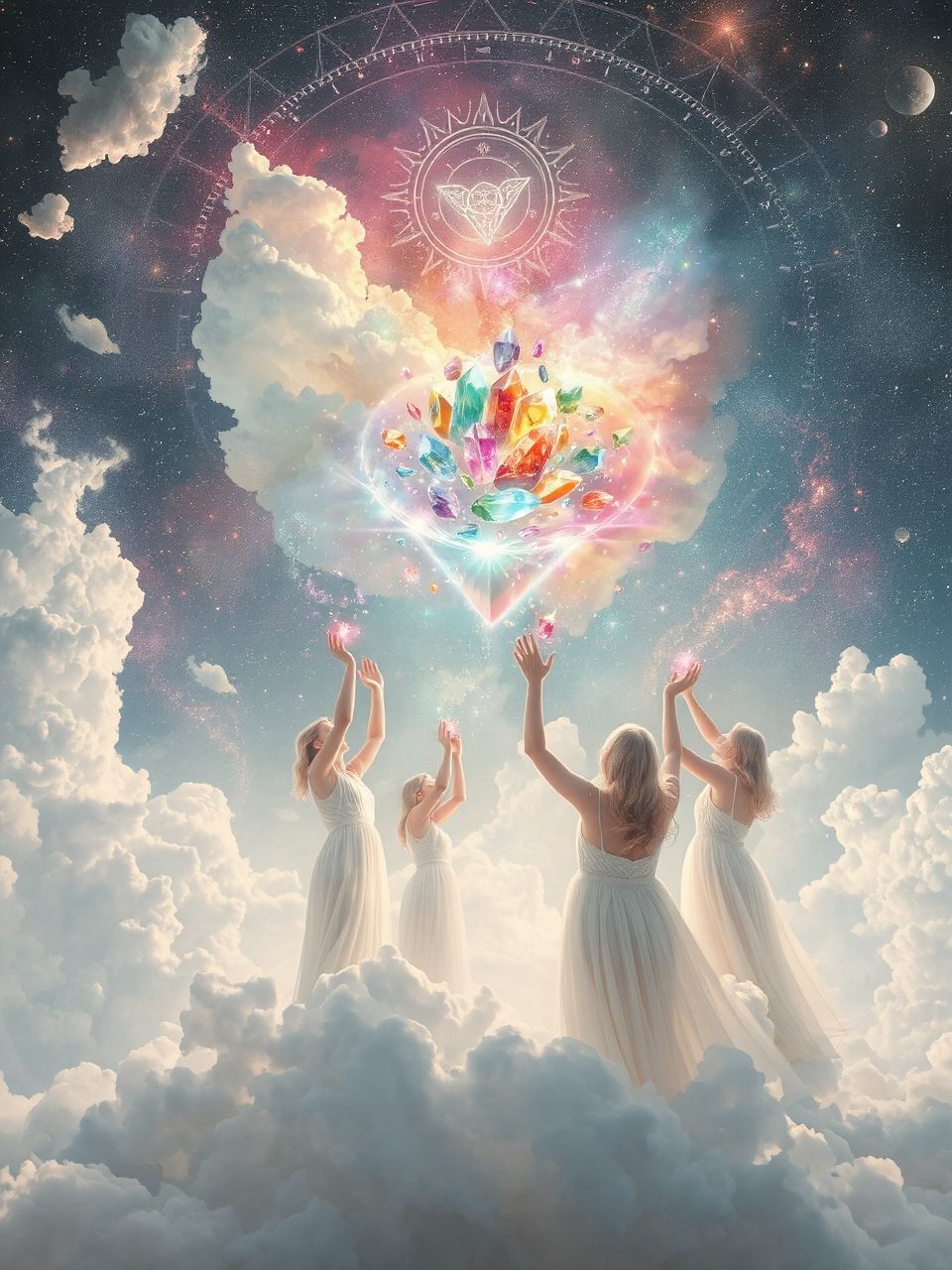 A felhők elengedése segít a belső béke megtalálásában.