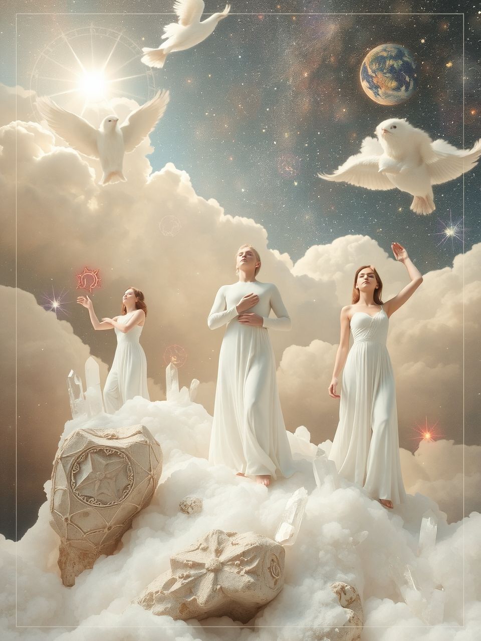 A felhők mozgása tükrözi életünk változásait és irányát.