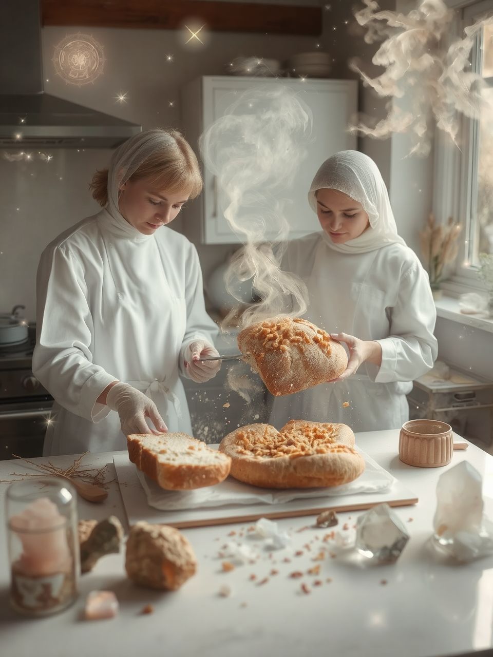 A töltés technikája a kenyér ízét és állagát javítja.