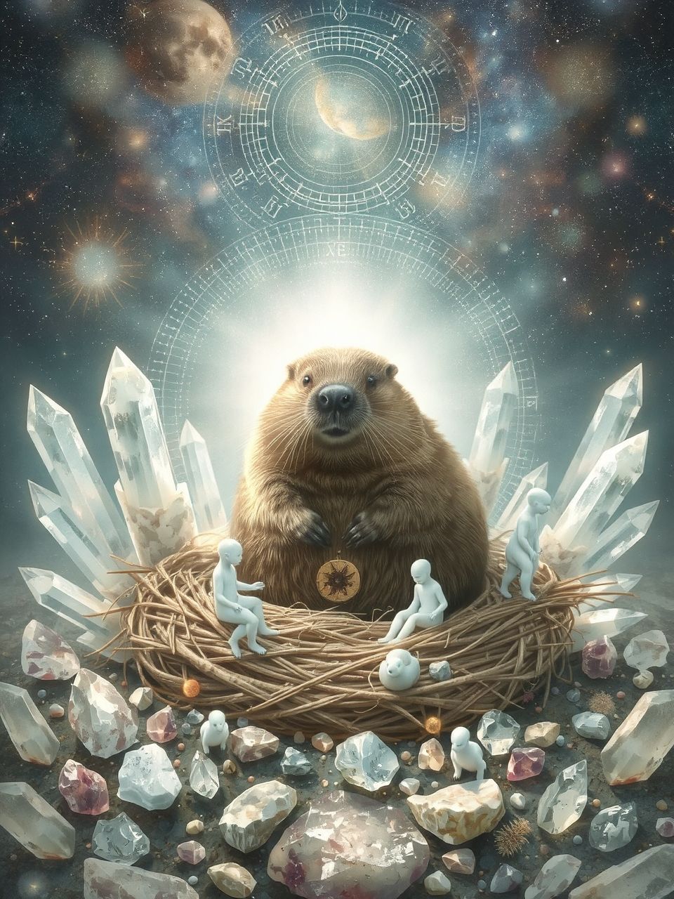 A hód a kitartás és pénzügyi eredmények szimbóluma.