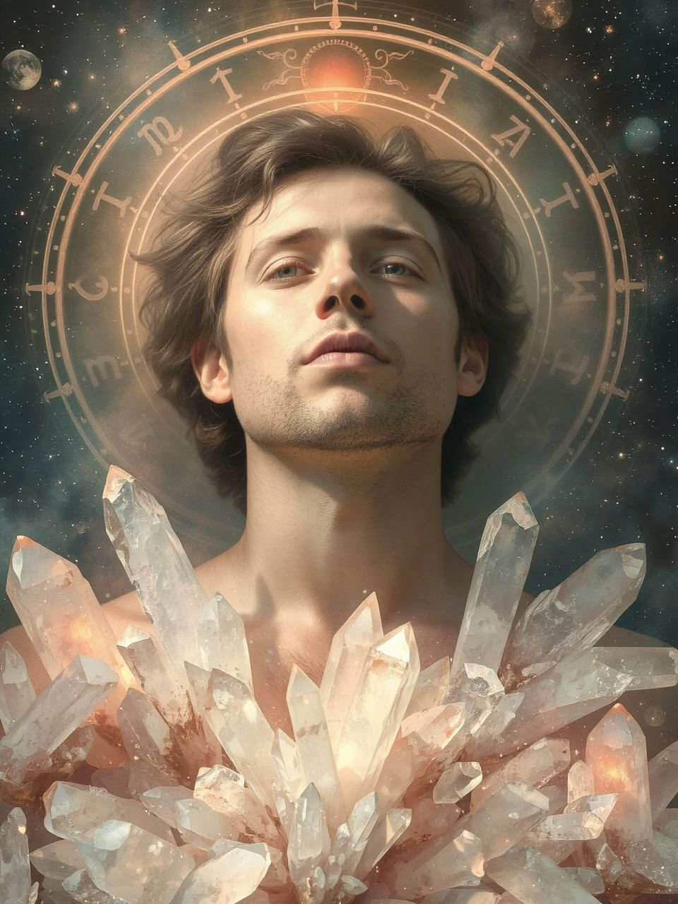 A diszharmonikus Mars erőteljes belső konfliktusokat generál.