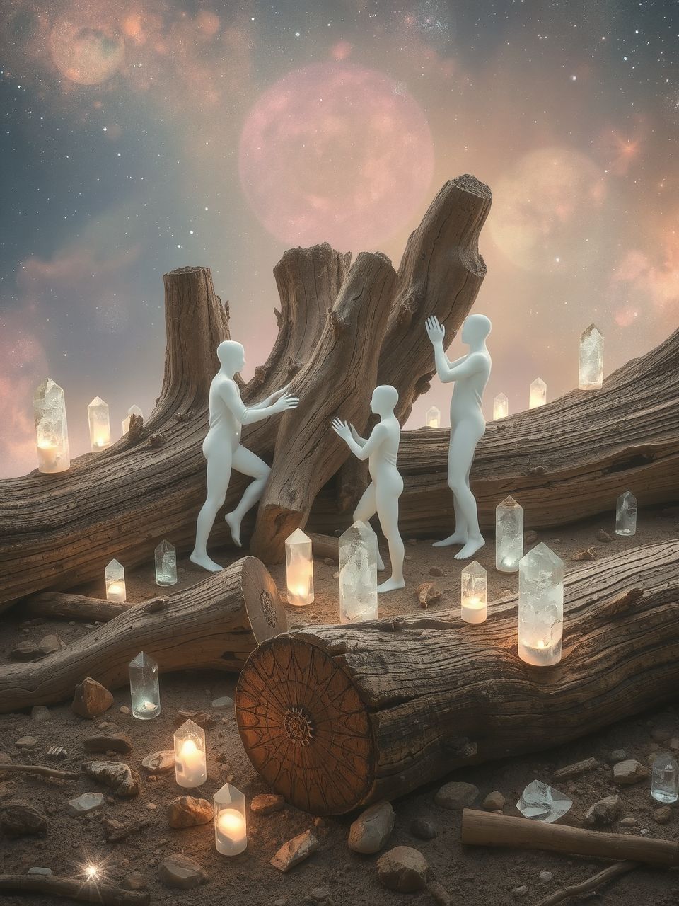 A rönkök mérete a belső erősségünket tükrözi.