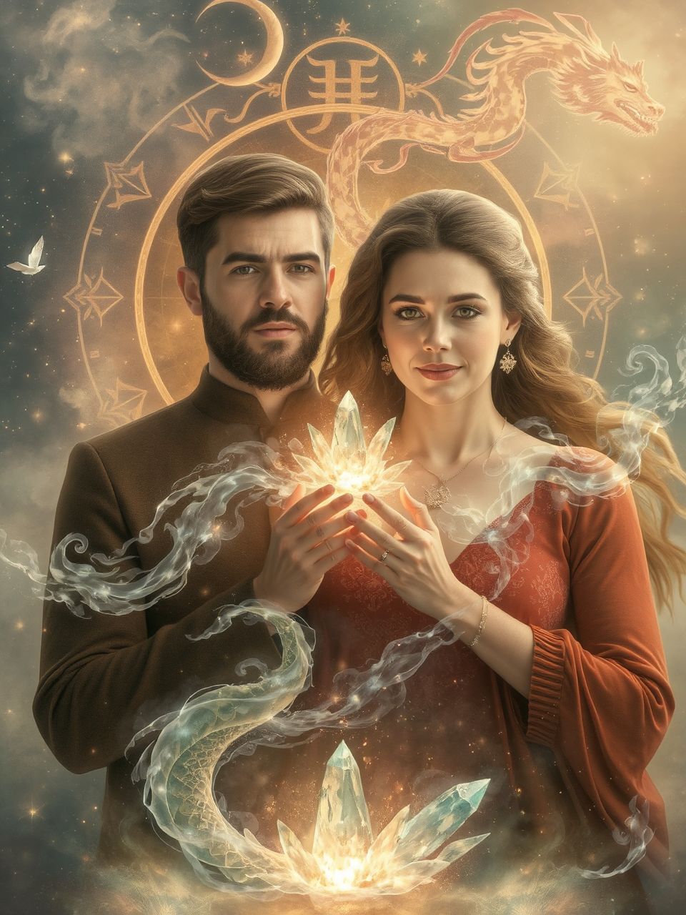 A születés hónapja és órája befolyásolja a Sárkányt.