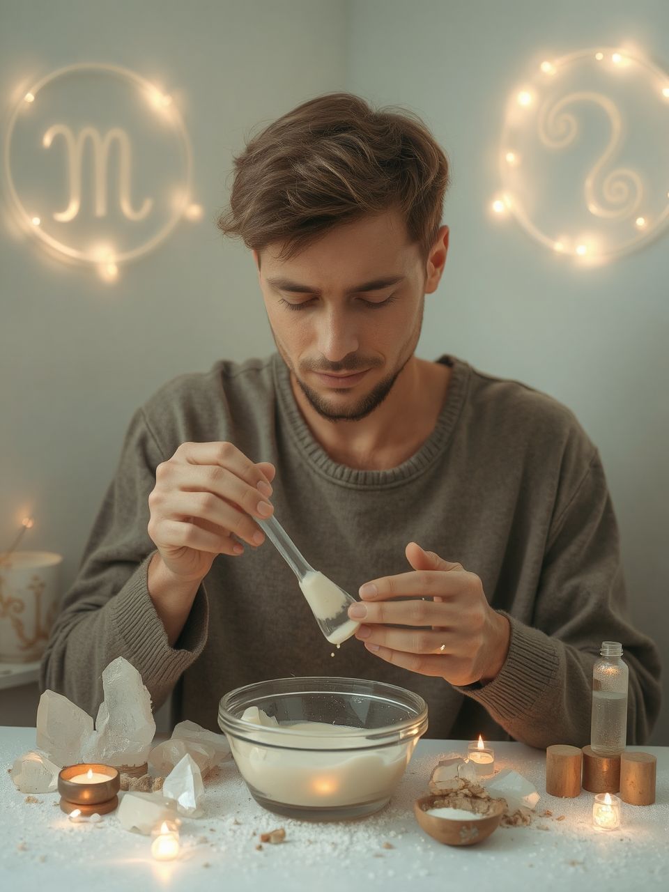 Az alapkeverék kulcsa a természetes összetevők aránya.