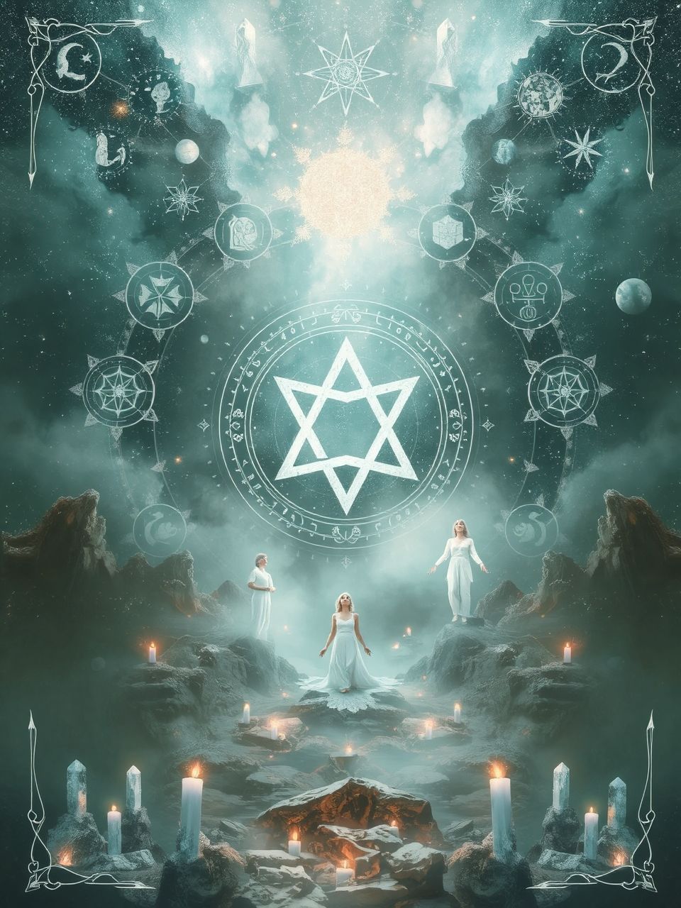 A hármas és kilences szám a valknut szent geometria.