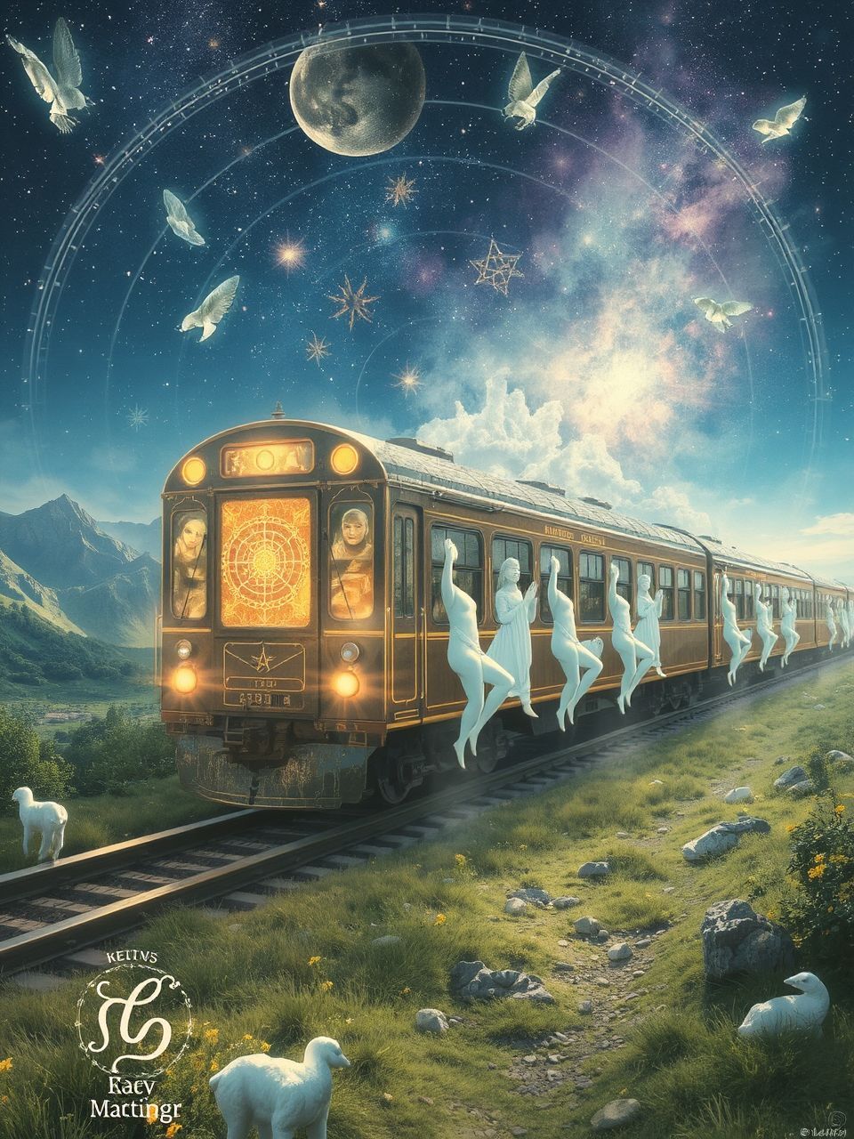 A vonat a változás és a fejlődés szimbóluma.