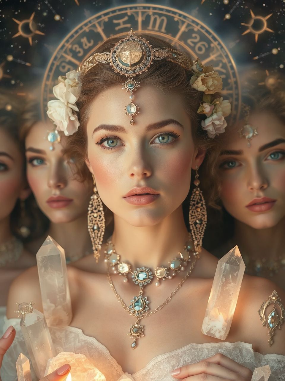 Az ékszerek és a csillagjegyek kapcsolatban állnak egymással.