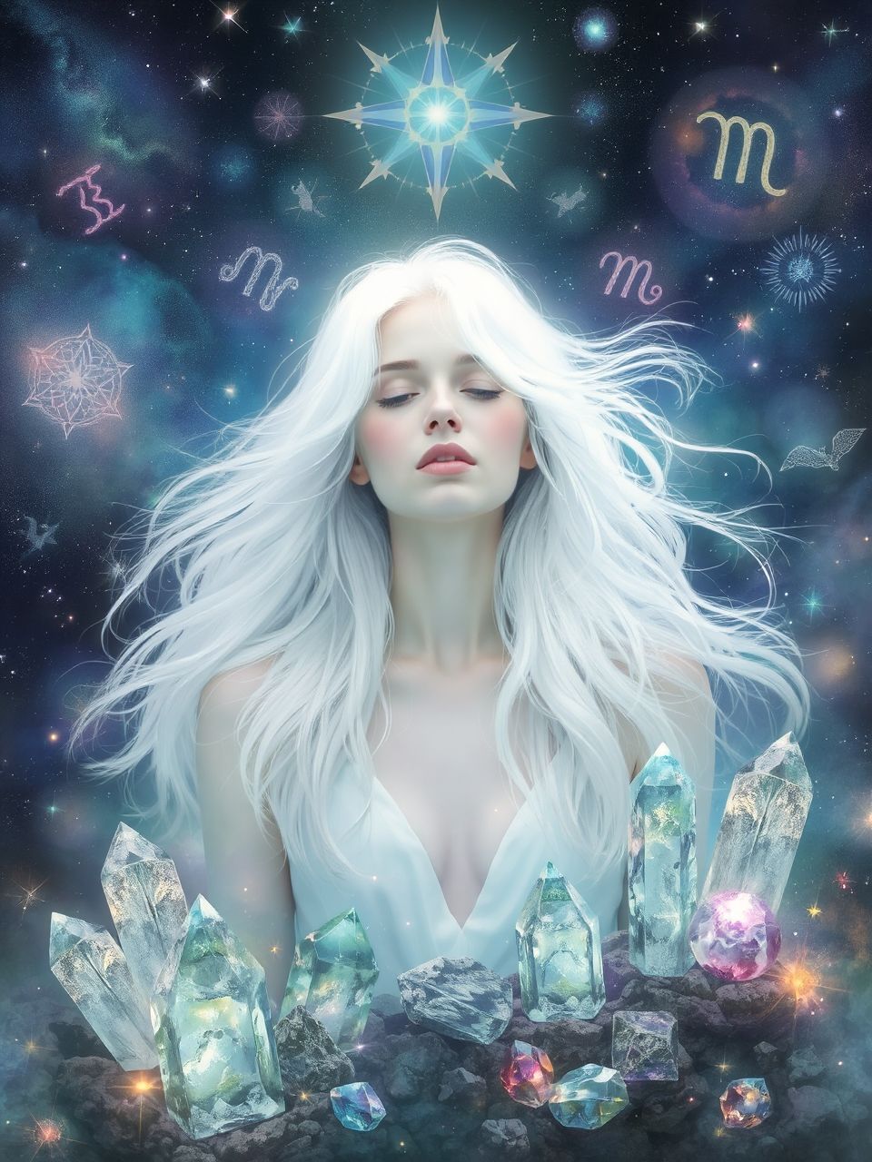 A kék szín a nyugalmat és békét szimbolizálja.