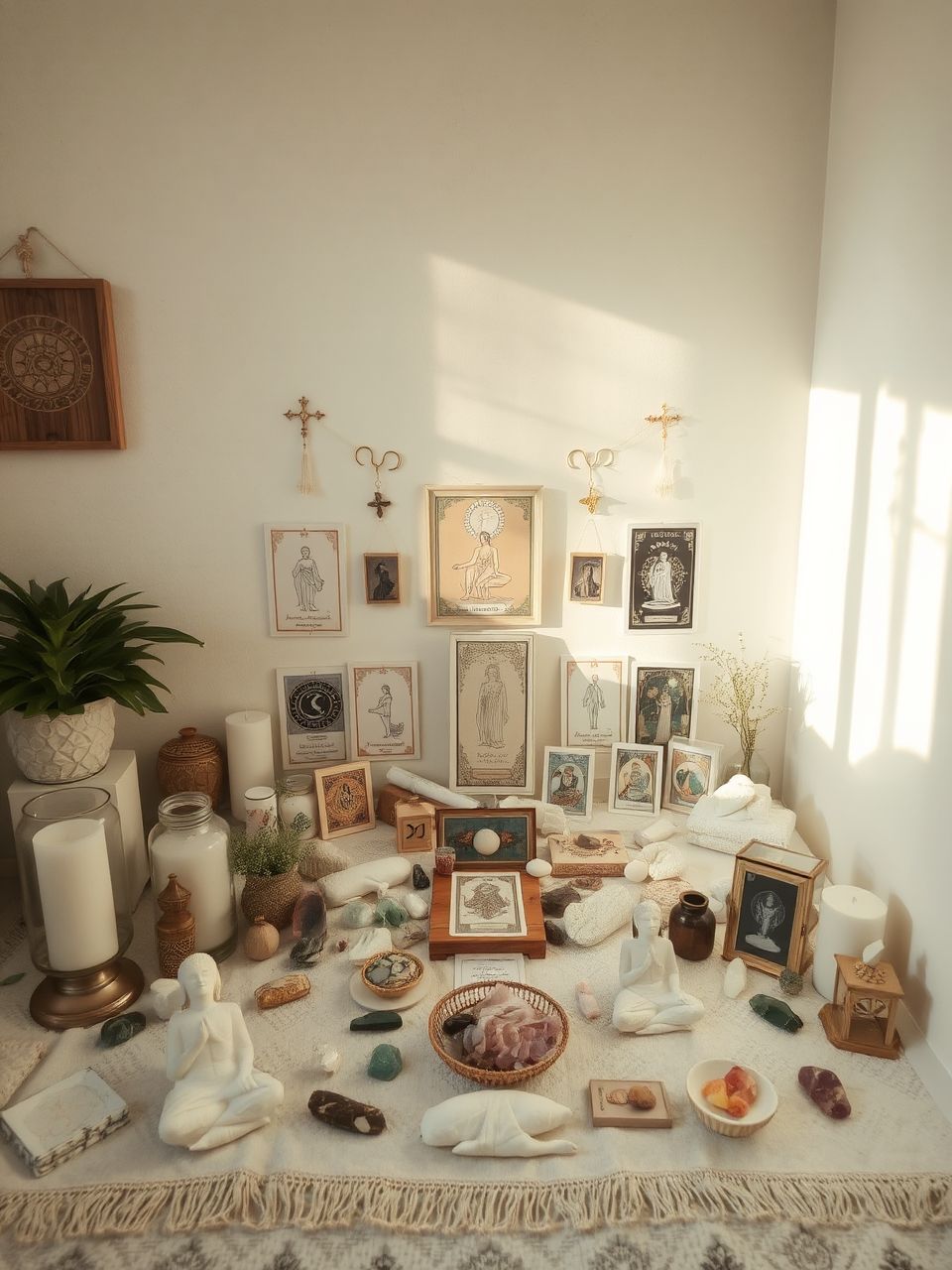 Az oltár helye befolyásolja a spiritualitást és energiát.