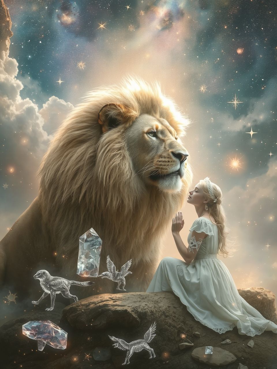 Az oroszlán az álomban erős érzelmeket szimbolizál.