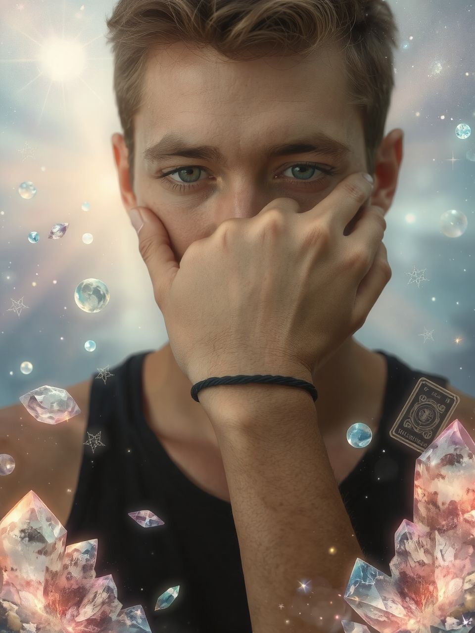 A fekete cérna védelmet nyújt, etikai tisztelettel viseljük.