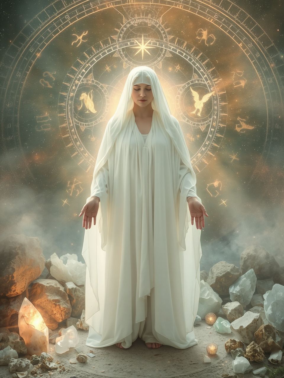 A fehér ing a belső harmónia és félelem tükrözése.