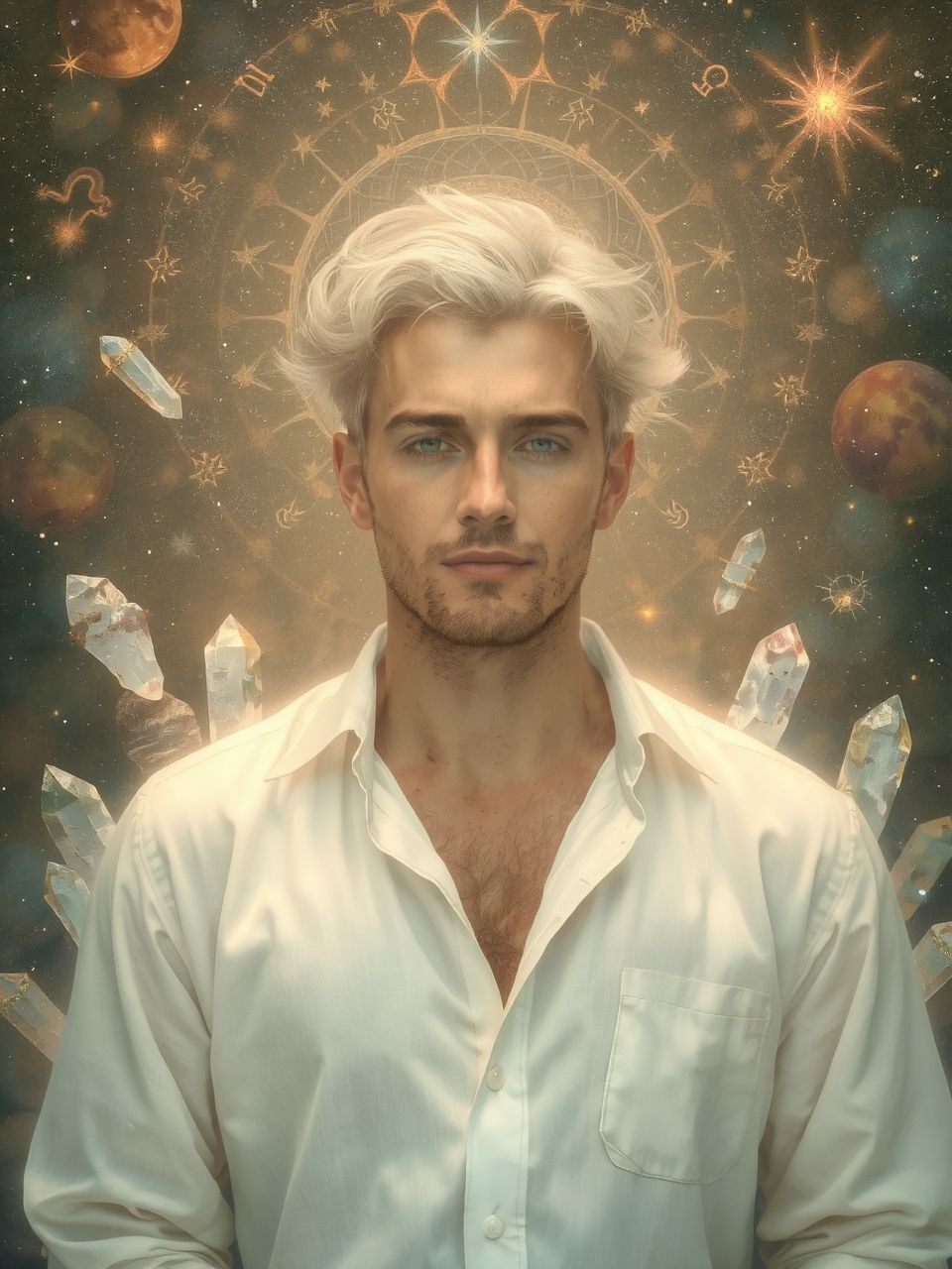 A fehér ing az ártatlanság és a friss kezdet szimbóluma.