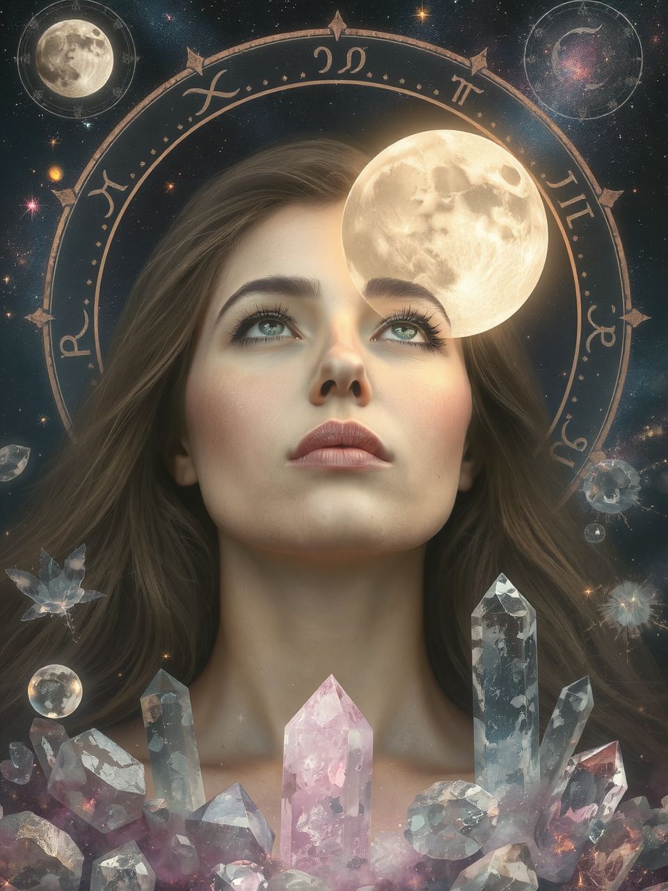 A Hold és Vénusz szembenállás érzelmi konfliktusokat jelez.